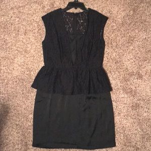 Black lace dress sz 10